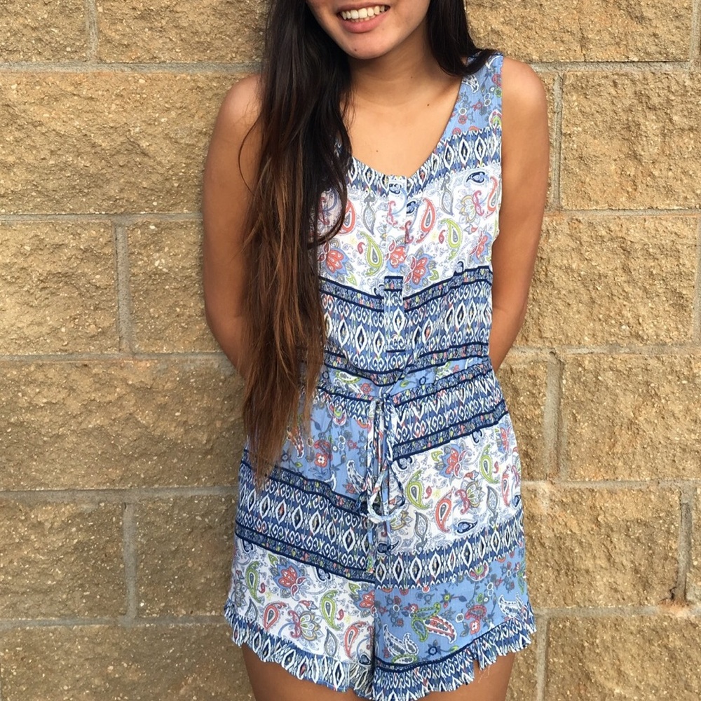 ❤️ Sale! ❤️ Paisley/Flower Romper