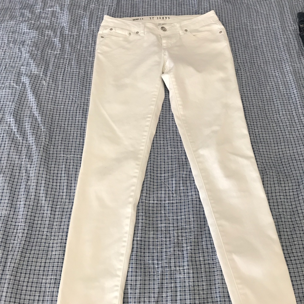 White jeans