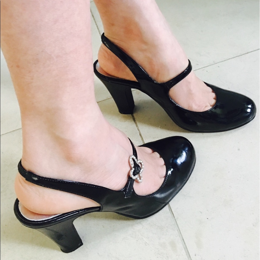 RAMPAGE Kendra Black Pumps 7.5M