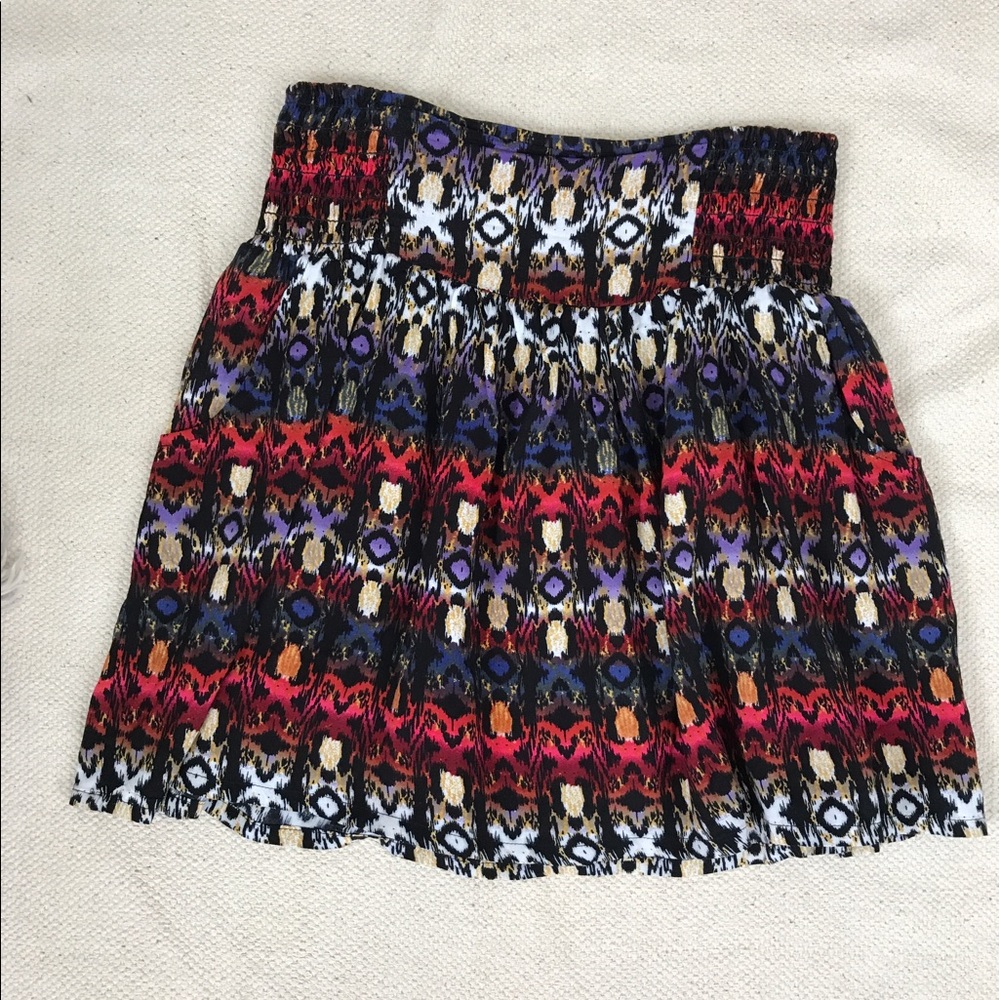High-waisted Mini Skirt
