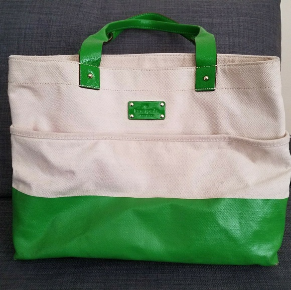 kate spade Handbags - Kate Spade canvas tote