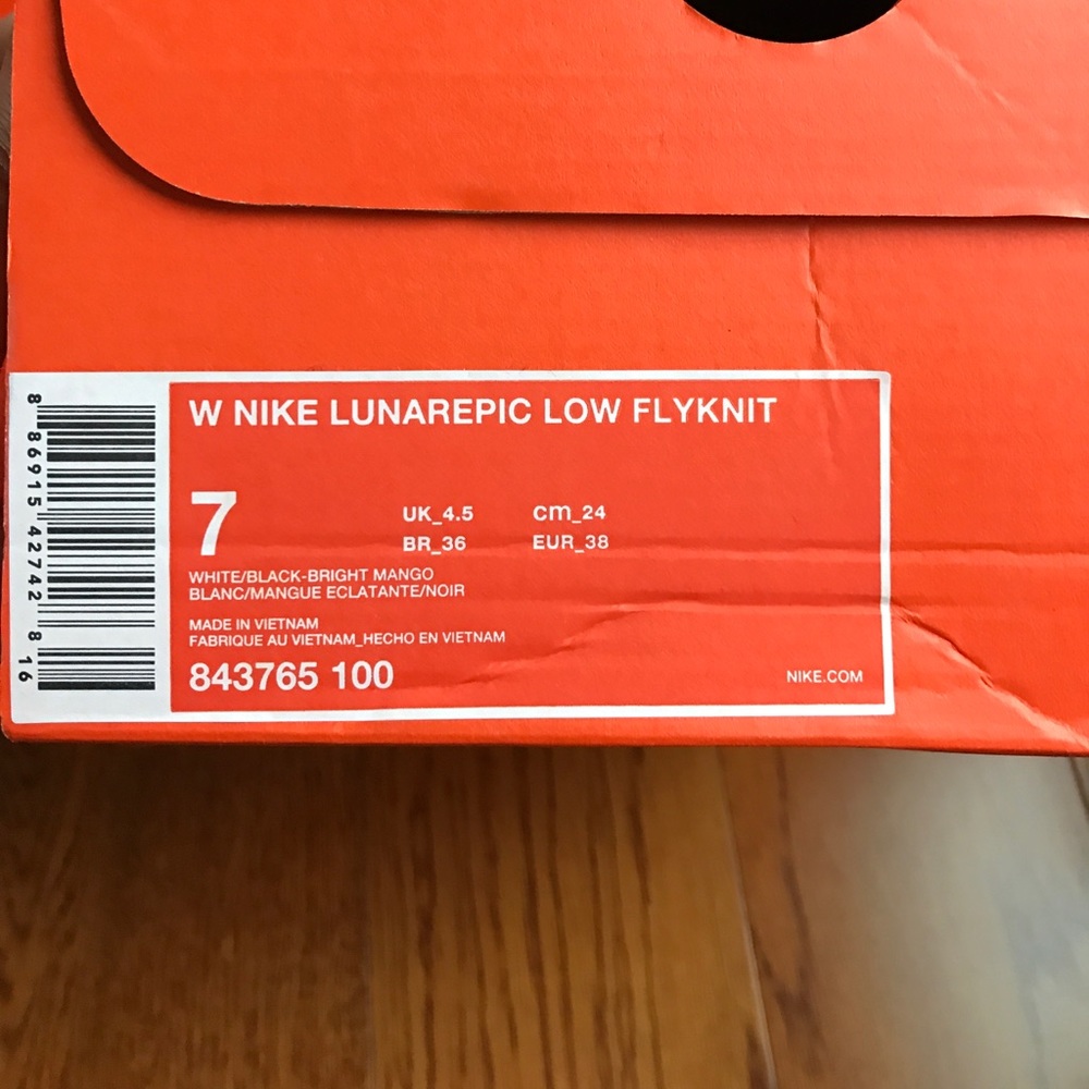 NIKE LUNAREPIC LOW FLYKNIT - Picture 6 of 7