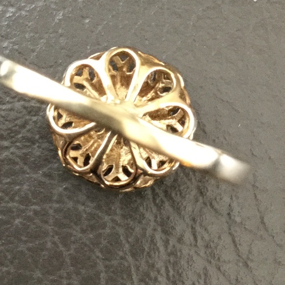 Diamond gold ring - Picture 3 of 8