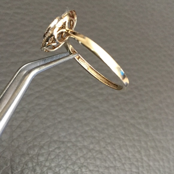 Diamond gold ring - Picture 8 of 8