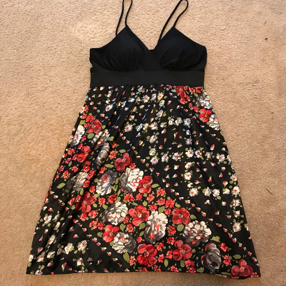 Floral print dress