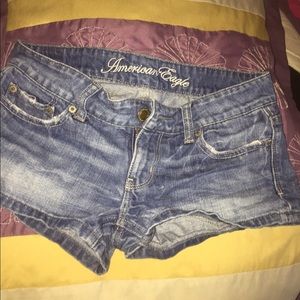 American eagle jean shorts