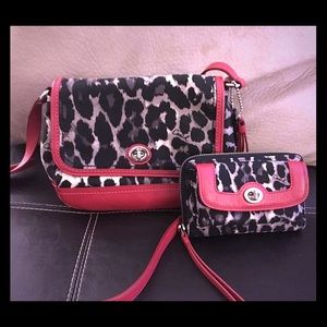 Coach Crossbody and Matching wallet