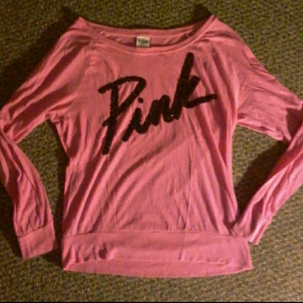 Victoria secret pink long sleeve shirt