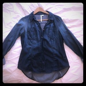 Lauren Conrad denim shirt