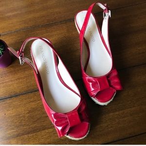 Sling back espadrilles