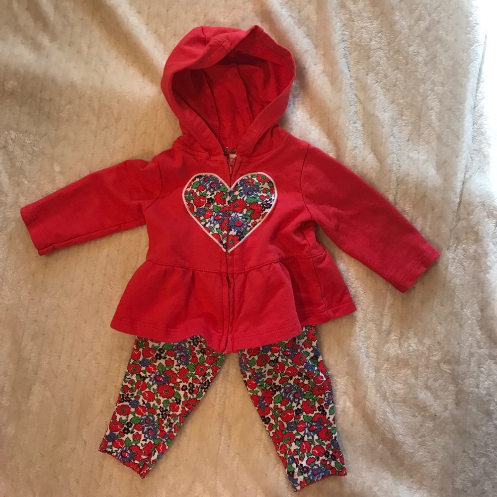Carters jacket and pant set