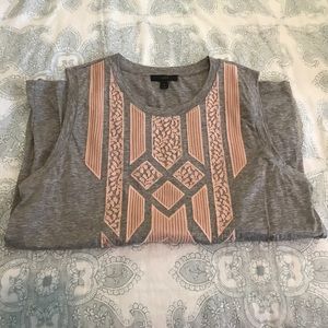 J. Crew lace detail "muscle tank" size SM