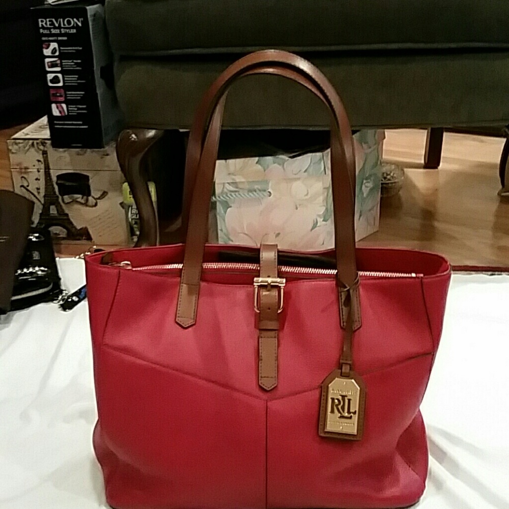 Ralph Lauren bag with dust bag and tag