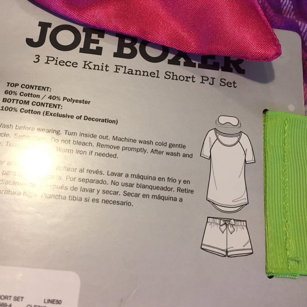 LAST ONE! Size S💥 Joe Boxer short PJ set - Picture 3 of 4