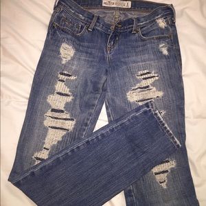 Hollister distressed jeans