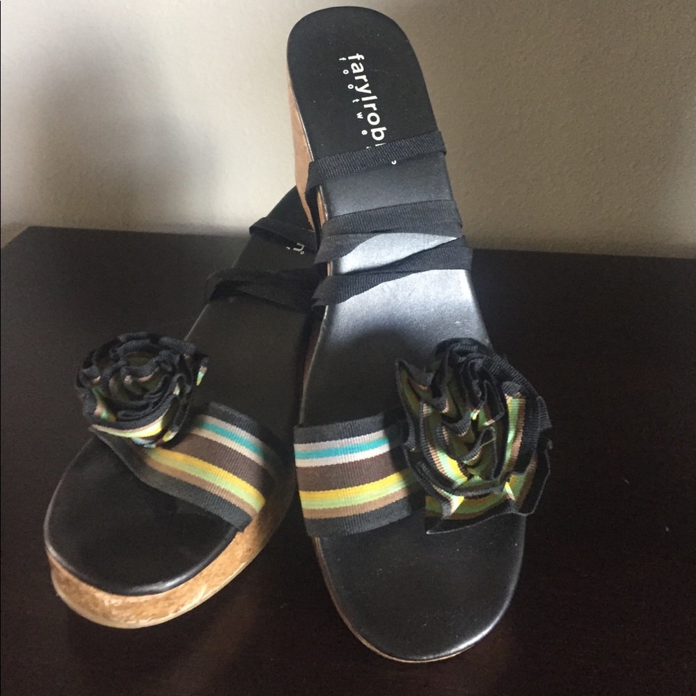 Farylrobin shoes, wrap around ankle