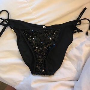 Black Victoria's Secret PINK swim suit bottoms