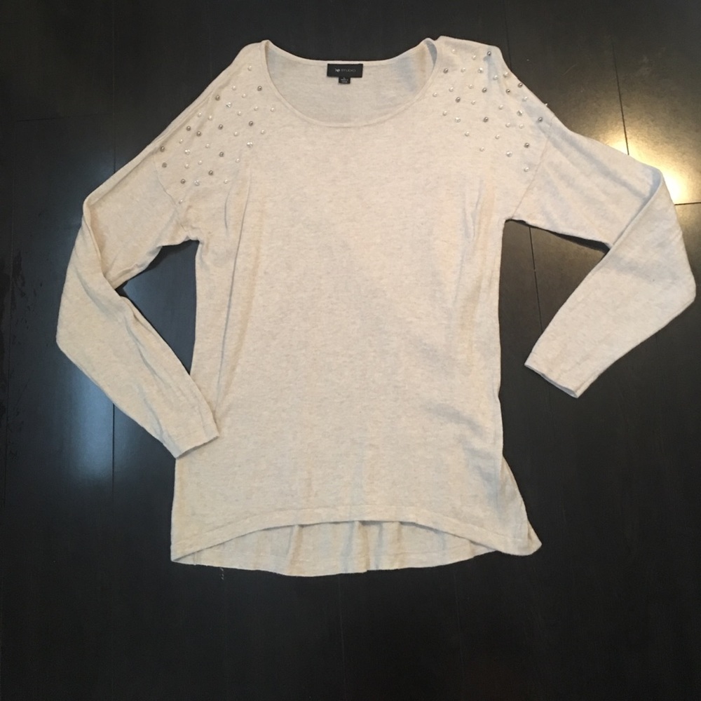 Embellished sweater