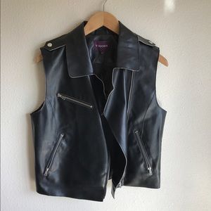 Vigoss Faux Women’s Leather Vest