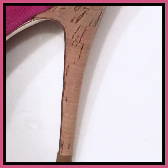 🎉🎉HP 5/30/17🎉🎉CHARLES DAVID 💝 Pink Suede 9 - Picture 7 of 8