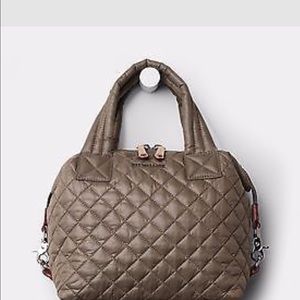 MZ Wallace small Sutton bag in Clay color