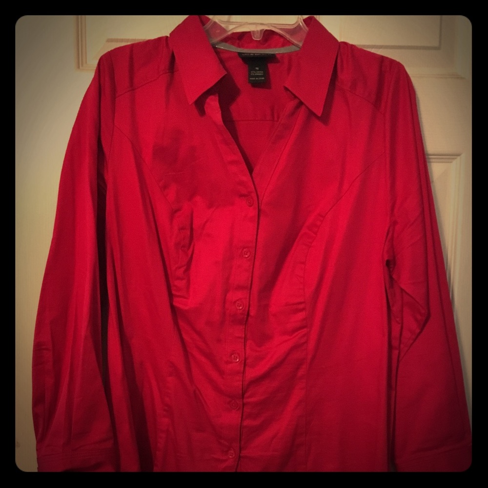 Red Lane Bryant shirt
