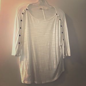 Madewell 3/4 sleeve top