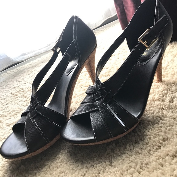 Brown leather Ralph Lauren 👠 - Picture 1 of 4