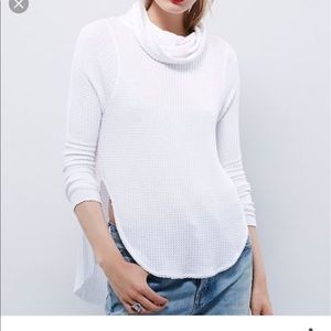 Free people turtleneck knit top