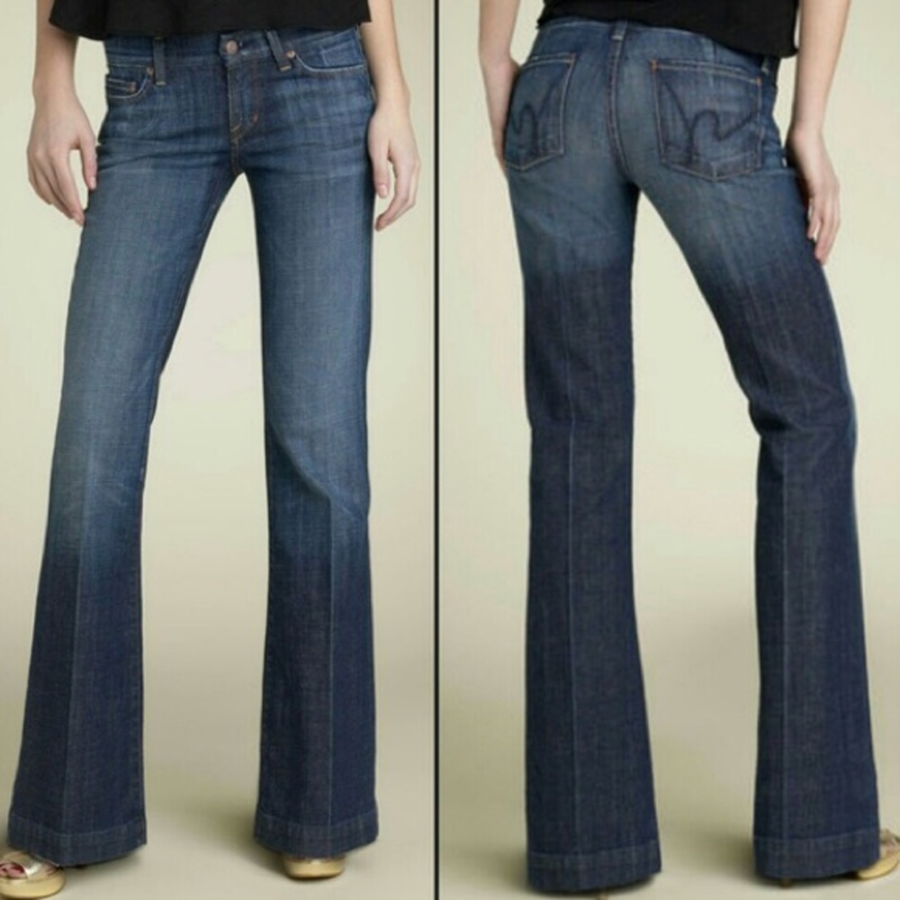 Citizens of Humanity Faye Stretch Low Waist Denim