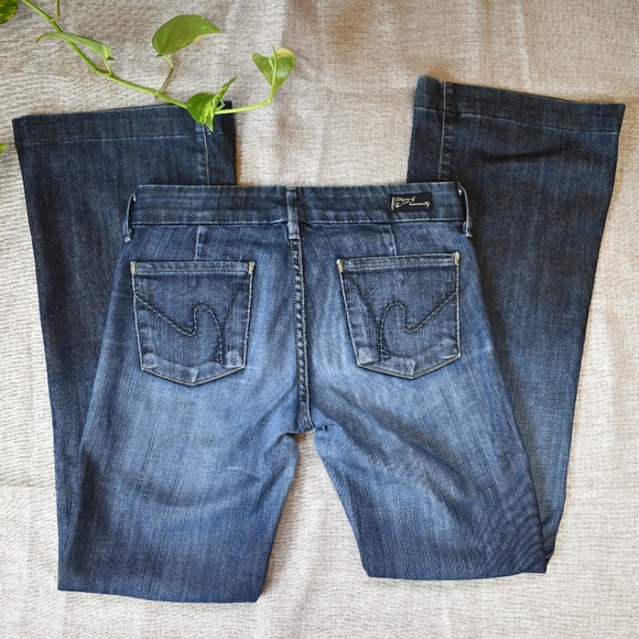 Citizens of Humanity Faye Stretch Low Waist Denim - Picture 3 of 5