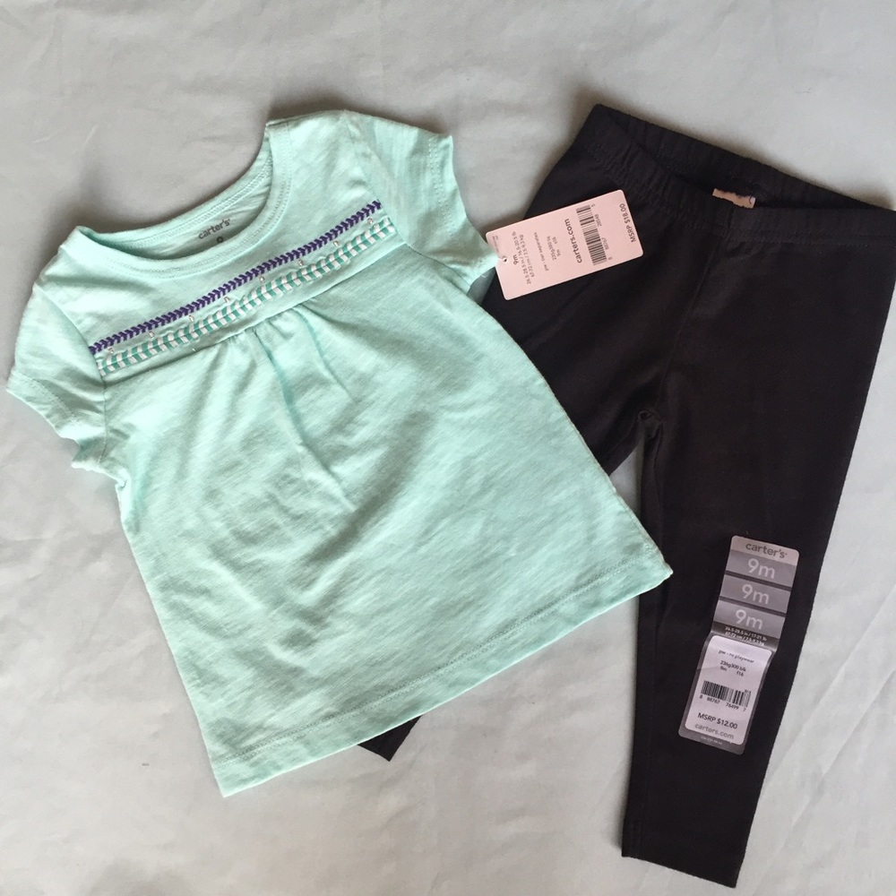 NWT Carter's Outfit 9m