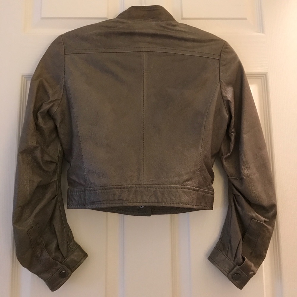 Bcbg Leather Jacket - image 3