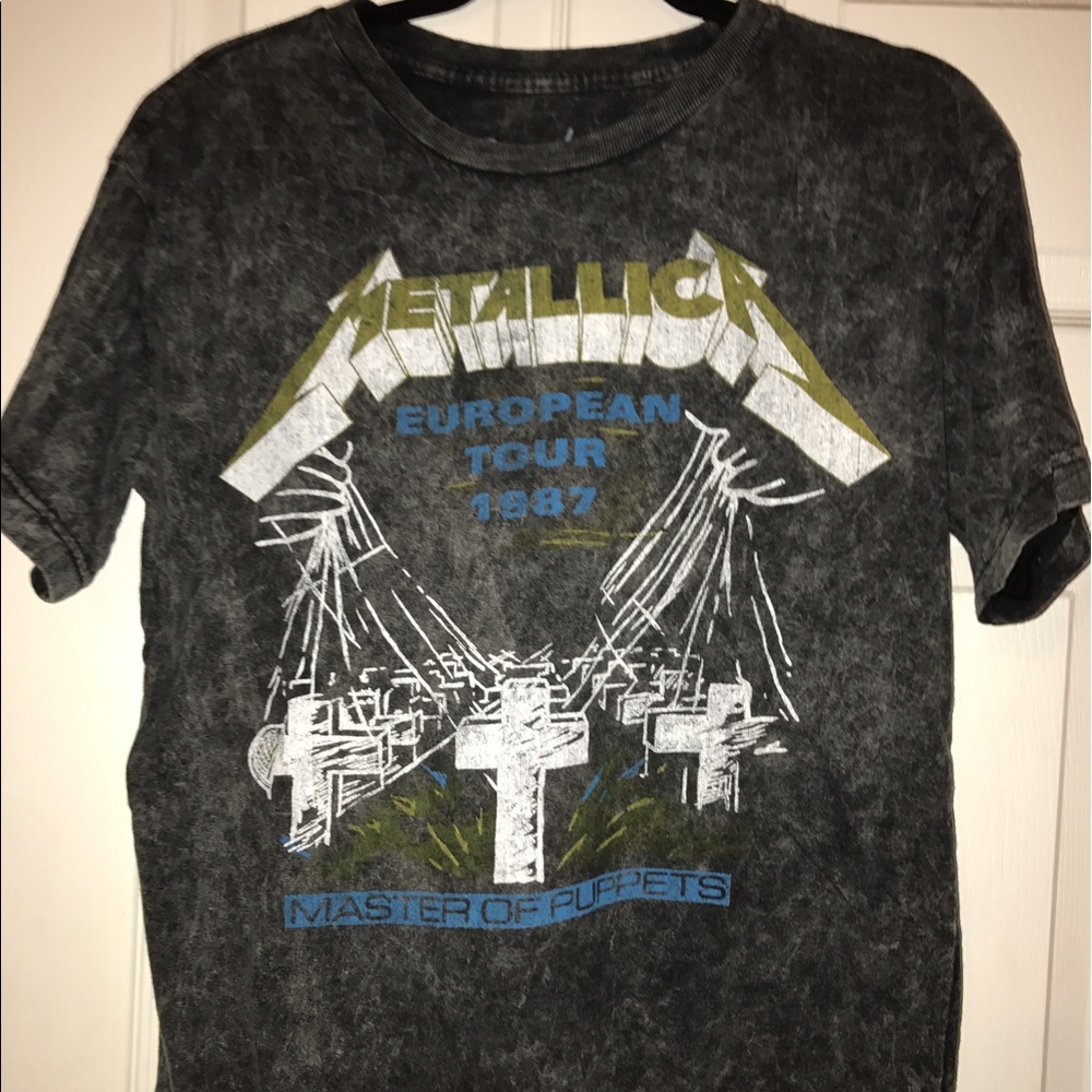 Short sleeve Metallica tshirt