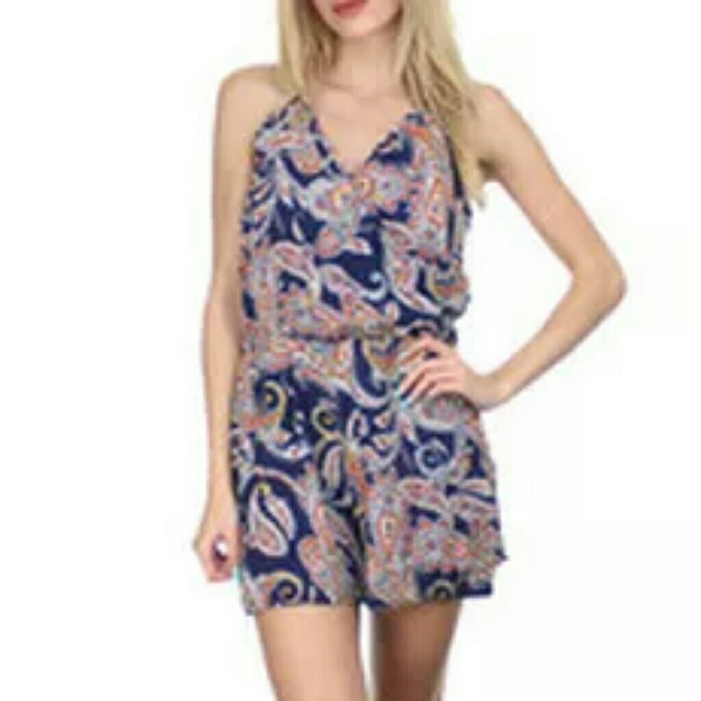 Paisley Romper