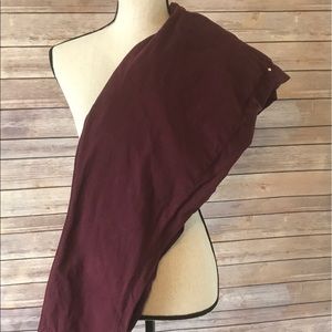 Burgundy High waisted skinny jeans