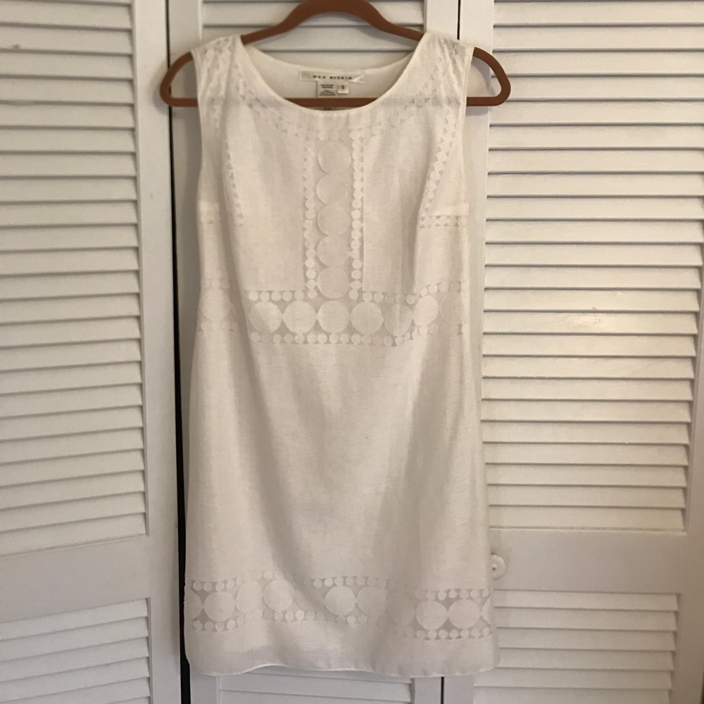 White casual dress