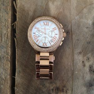 Rose gold MICHAEL KORS watch