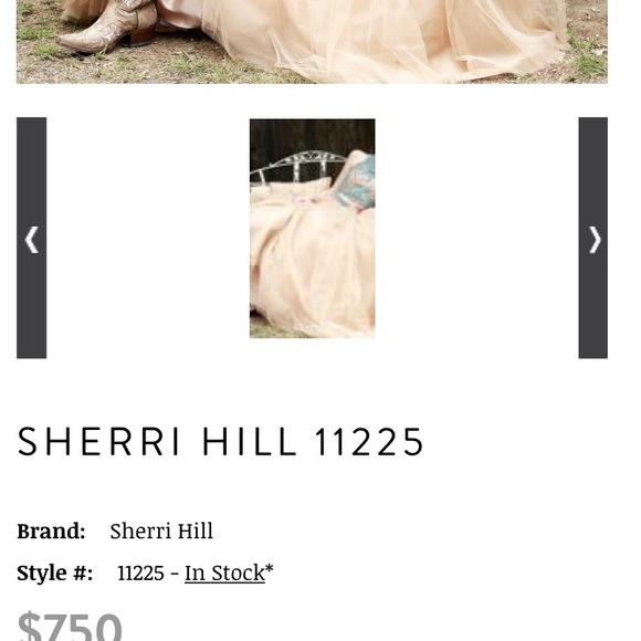 Sherri Hill dress 11225 - Picture 3 of 5