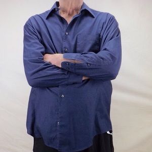 men's shirt button down oxford long sleeve collar