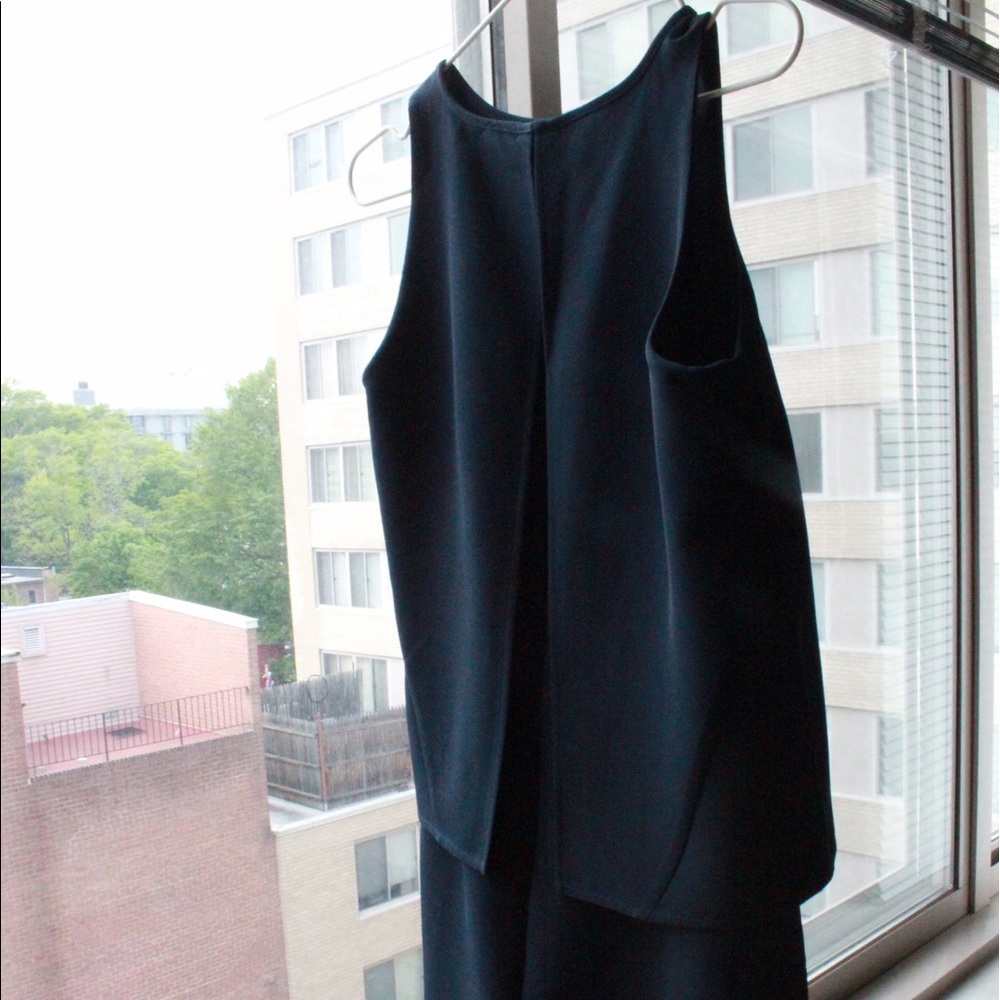 Ann Taylor Layered Crepe Dress