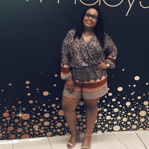 Charlotte Russe Dresses & Skirts - Long sleeve romper