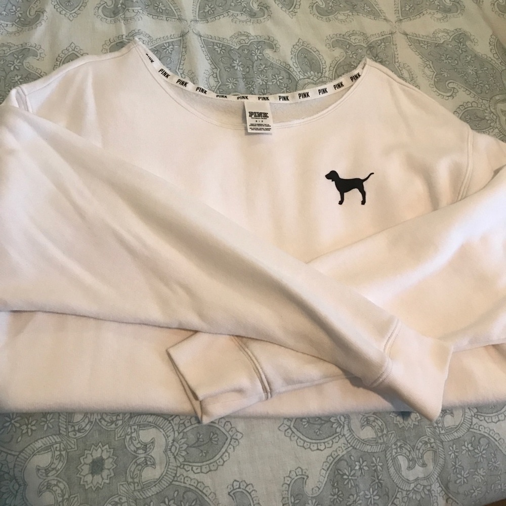 Pink oversized sweatshirt size Small