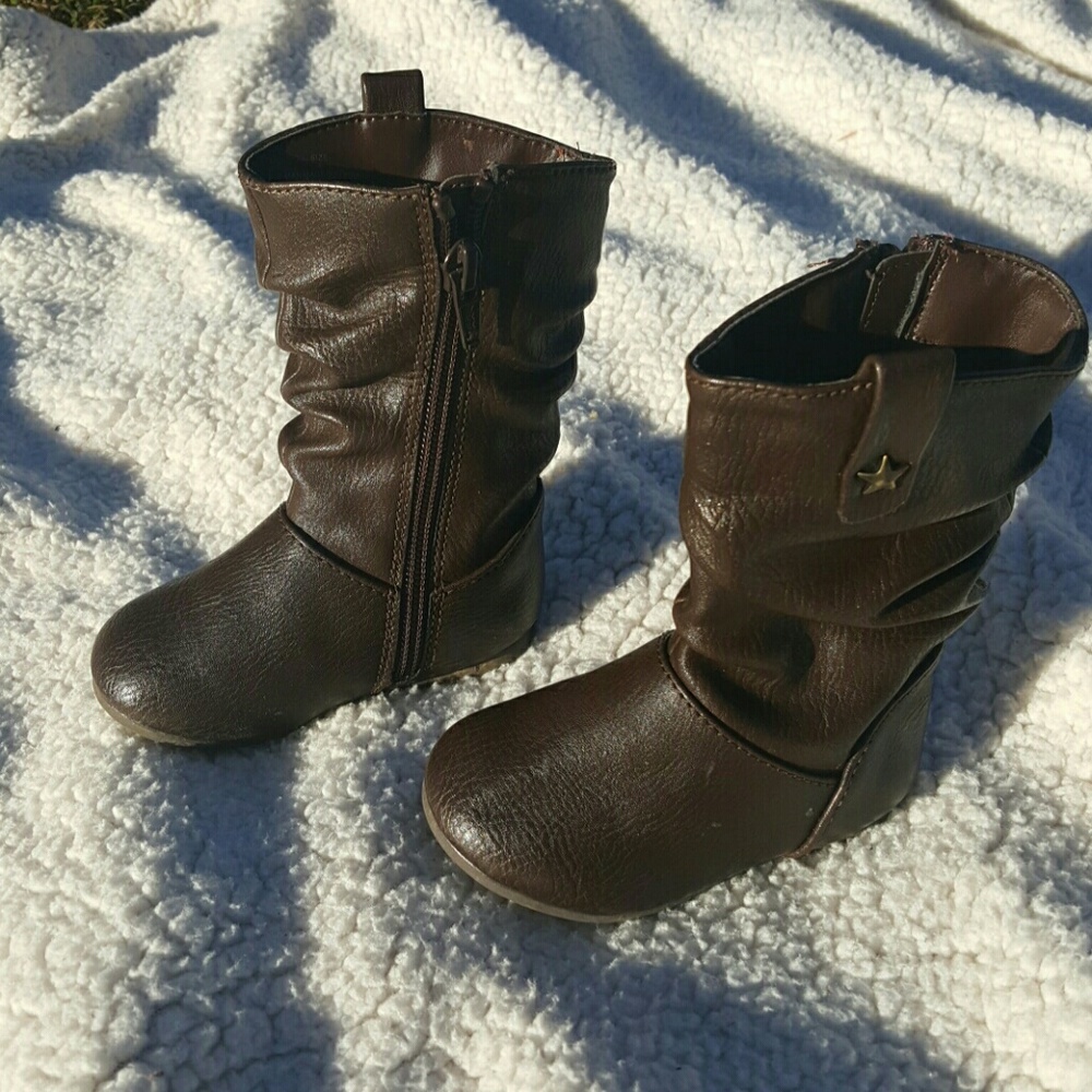 Girls Brown Boots