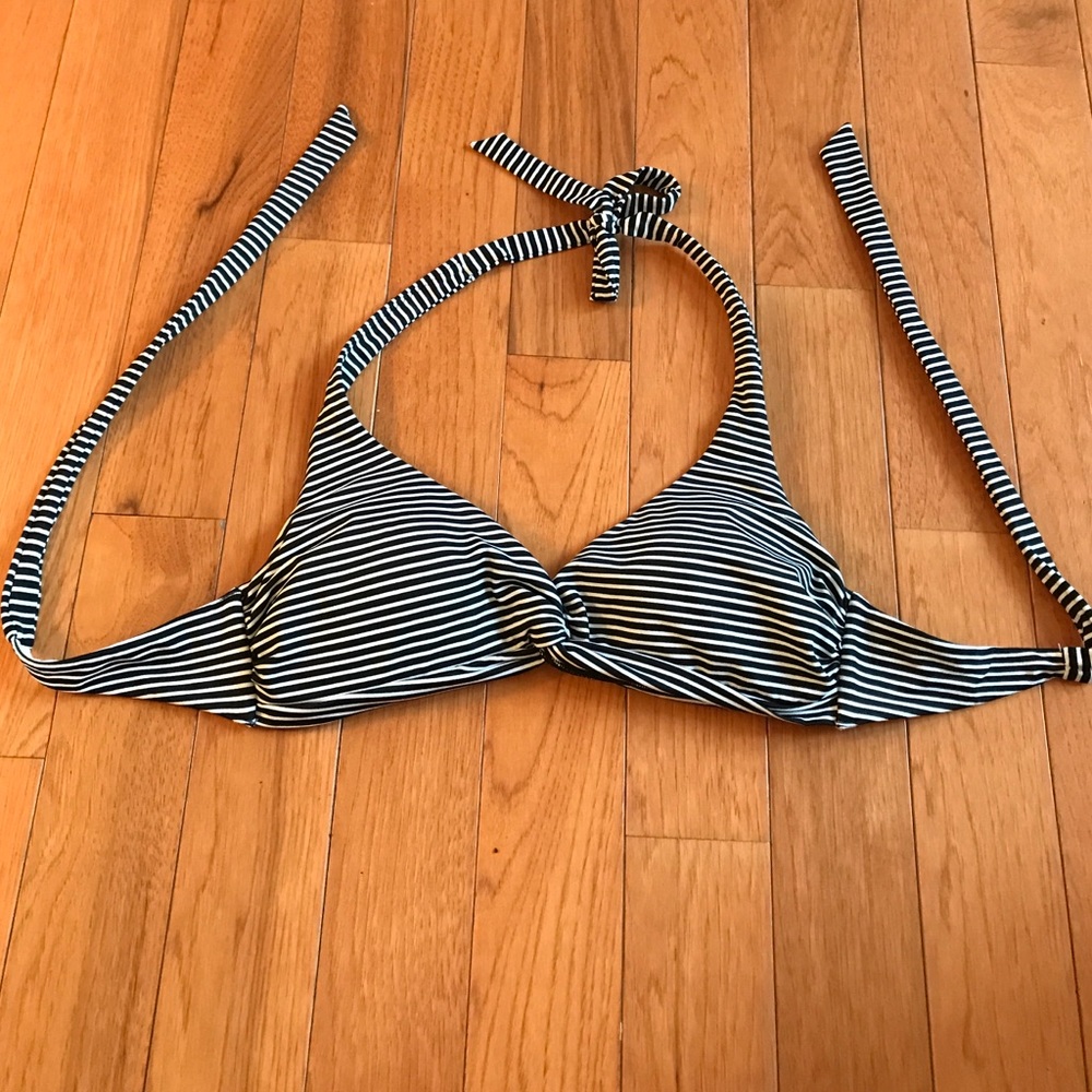 Sale! Donating tomorrow! VS striped bikini top