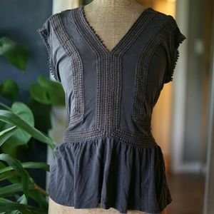 Boho meets grunge tank