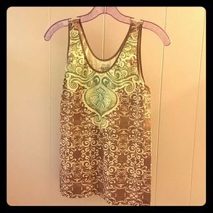 Paisley Athleta tank