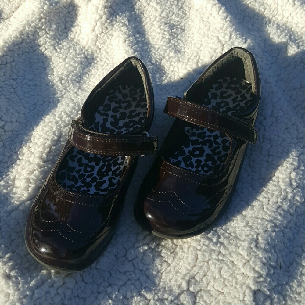 Brown Mary Jane shoes