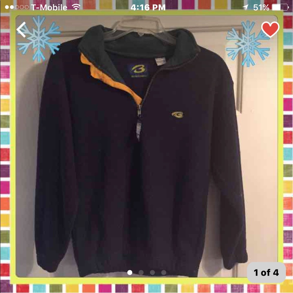 BOYS SIZE 7:8 FLEECE PULLOVER!!