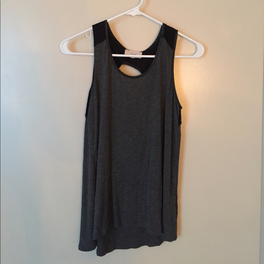 Dark Gray + Black Tank